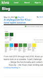 Mobile Screenshot of blog.build.kiva.org