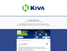 Tablet Screenshot of kiva.pe